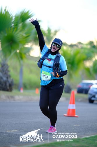 Race photo from KBP City Run 2024