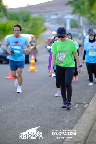 Race photo from KBP City Run 2024