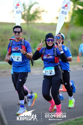 Race photo from KBP City Run 2024