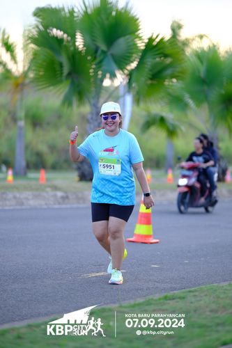Race photo from KBP City Run 2024