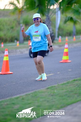 Race photo from KBP City Run 2024