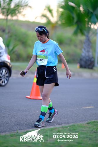 Race photo from KBP City Run 2024