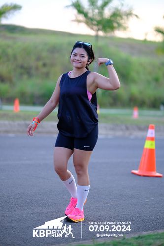 Race photo from KBP City Run 2024