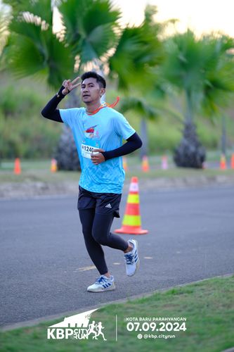 Race photo from KBP City Run 2024