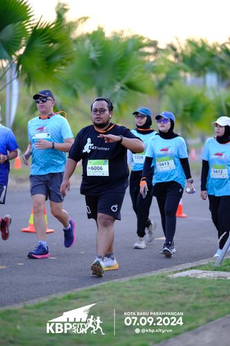 Race photo from KBP City Run 2024