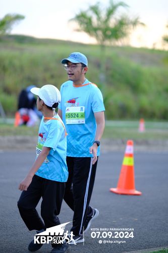 Race photo from KBP City Run 2024