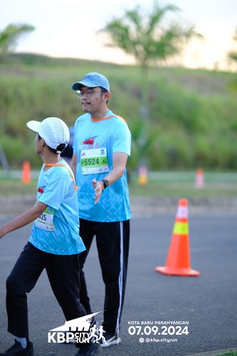 Race photo from KBP City Run 2024