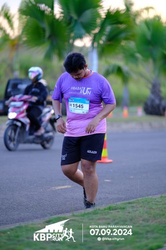 Race photo from KBP City Run 2024