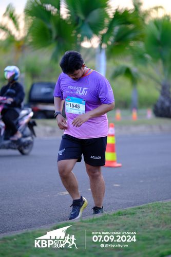 Race photo from KBP City Run 2024