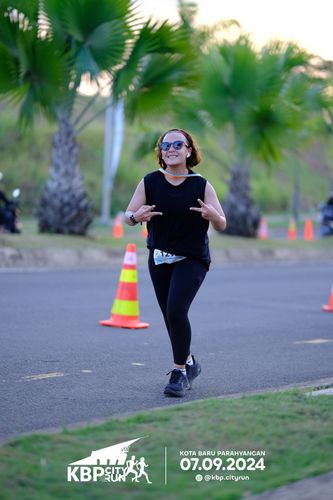 Race photo from KBP City Run 2024