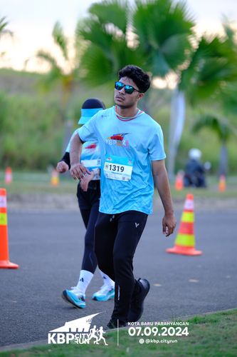 Race photo from KBP City Run 2024