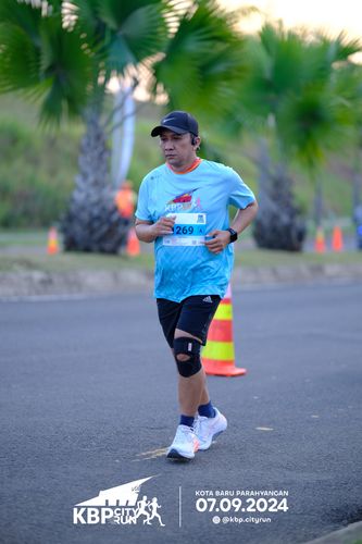 Race photo from KBP City Run 2024