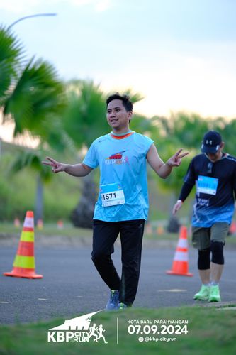 Race photo from KBP City Run 2024