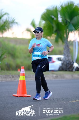 Race photo from KBP City Run 2024