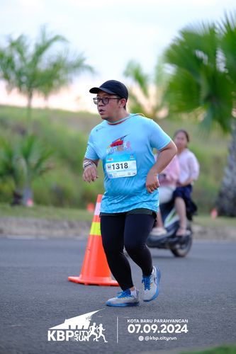 Race photo from KBP City Run 2024
