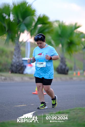 Race photo from KBP City Run 2024