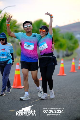 Race photo from KBP City Run 2024