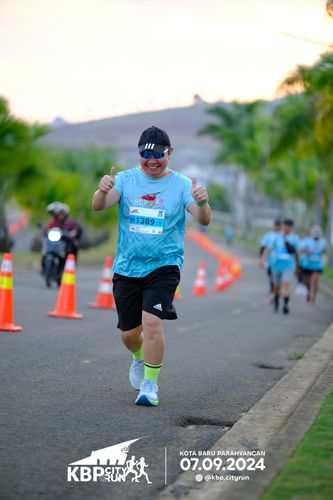 Race photo from KBP City Run 2024
