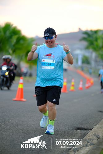 Race photo from KBP City Run 2024