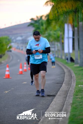 Race photo from KBP City Run 2024