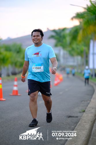 Race photo from KBP City Run 2024