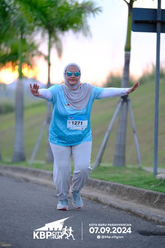 Race photo from KBP City Run 2024