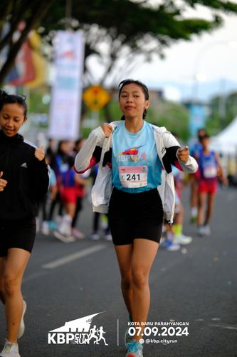 Race photo from KBP City Run 2024