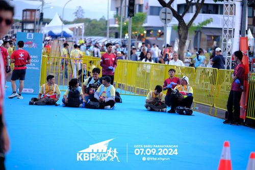 Race photo from KBP City Run 2024