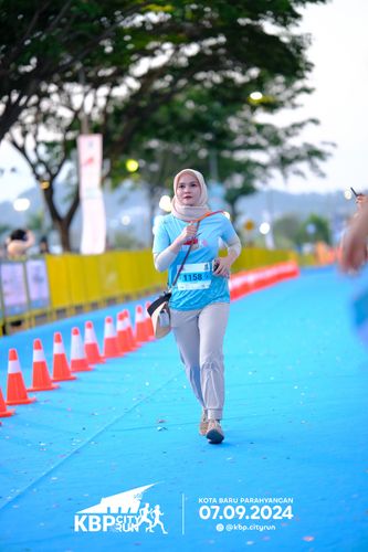 Race photo from KBP City Run 2024