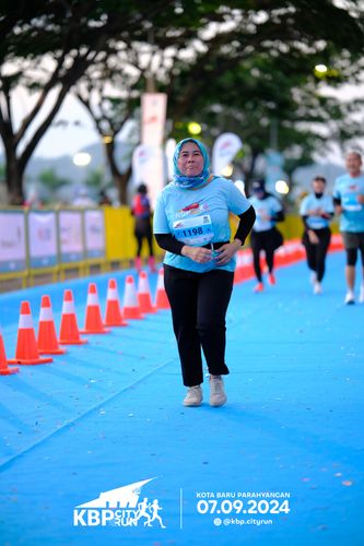 Race photo from KBP City Run 2024