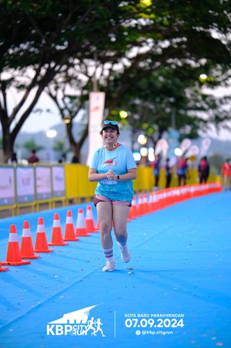 Race photo from KBP City Run 2024