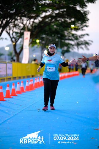 Race photo from KBP City Run 2024