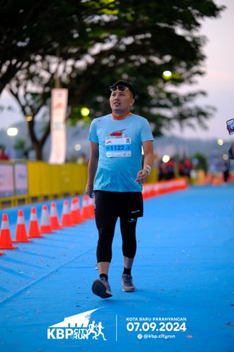 Race photo from KBP City Run 2024