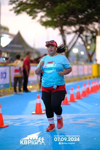 Race photo from KBP City Run 2024