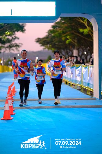 Race photo from KBP City Run 2024