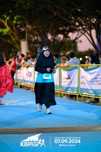 Race photo from KBP City Run 2024