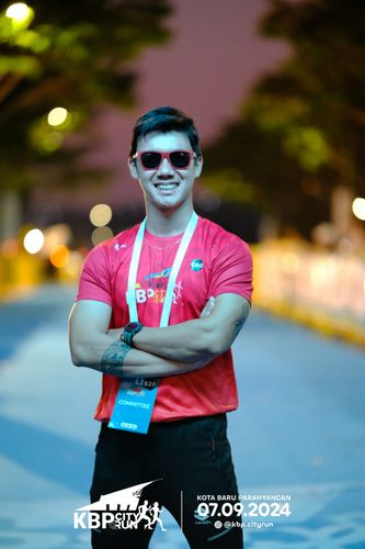 Race photo from KBP City Run 2024