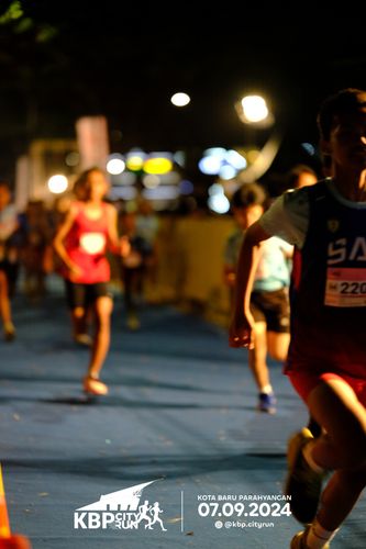 Race photo from KBP City Run 2024