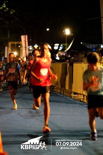 Race photo from KBP City Run 2024