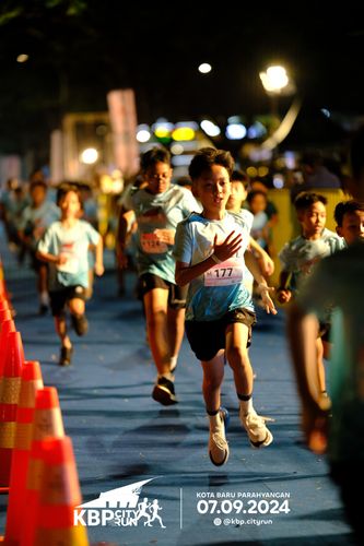 Race photo from KBP City Run 2024