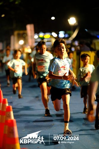 Race photo from KBP City Run 2024