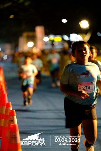 Race photo from KBP City Run 2024