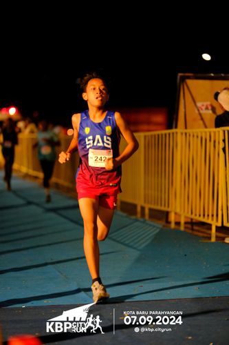 Race photo from KBP City Run 2024
