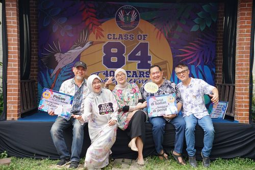 Race photo from Class of 84, 40 Years Togetherness