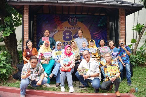 Race photo from Class of 84, 40 Years Togetherness