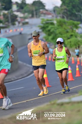 Race photo from KBP City Run 2024