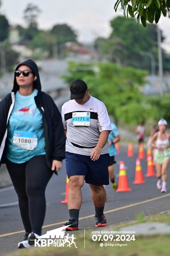 Race photo from KBP City Run 2024