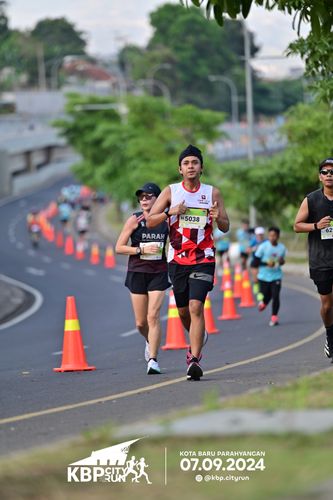 Race photo from KBP City Run 2024