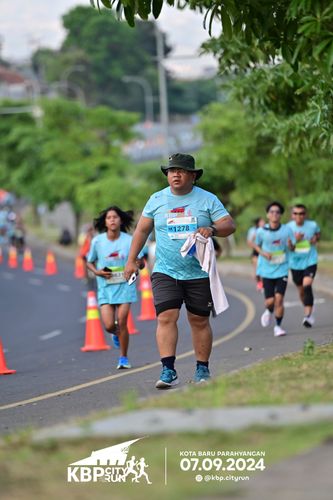Race photo from KBP City Run 2024