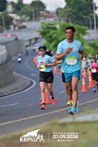 Race photo from KBP City Run 2024
